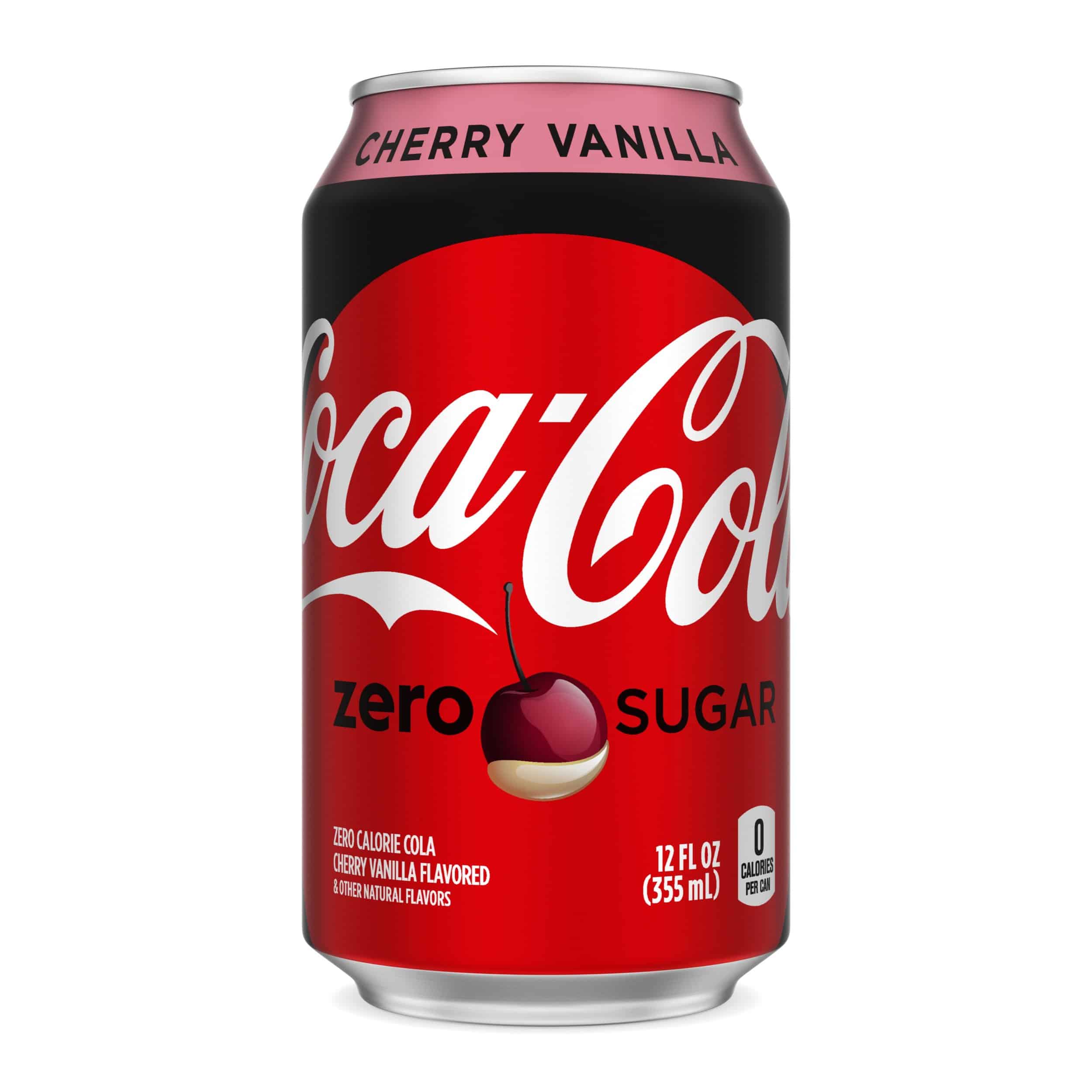 Coca Cola Cherry Vanilla Zero Sugar Kits Smoke 2 Snack World